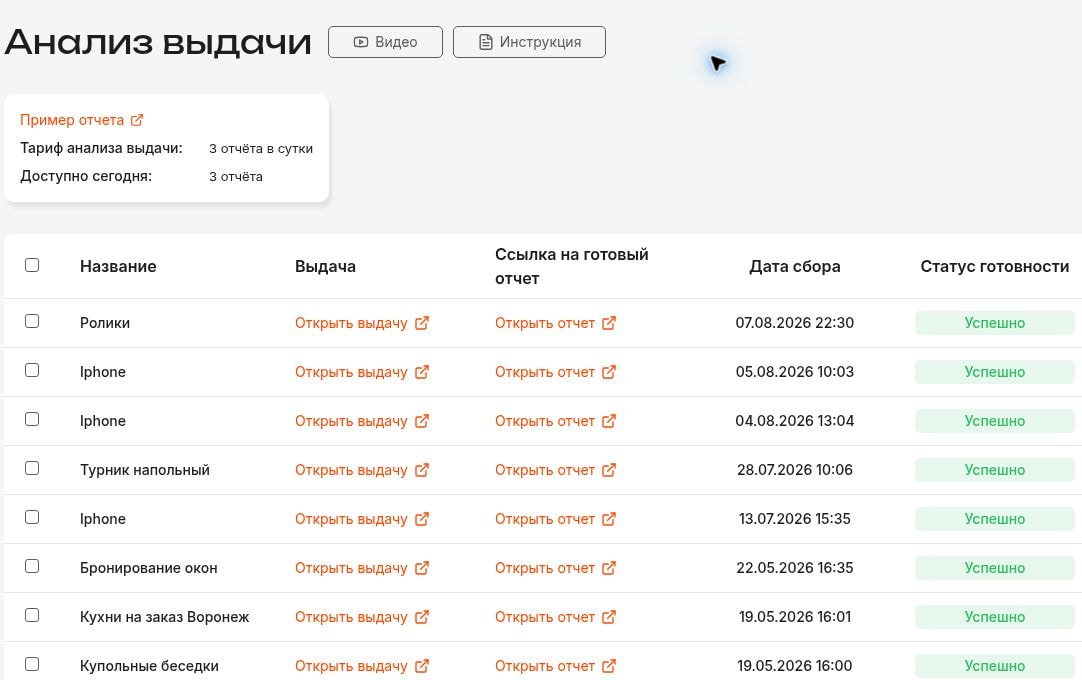 Анализ выдачи AIX: Ждёте сбор