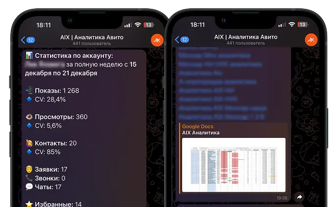 Умные уведомления превью